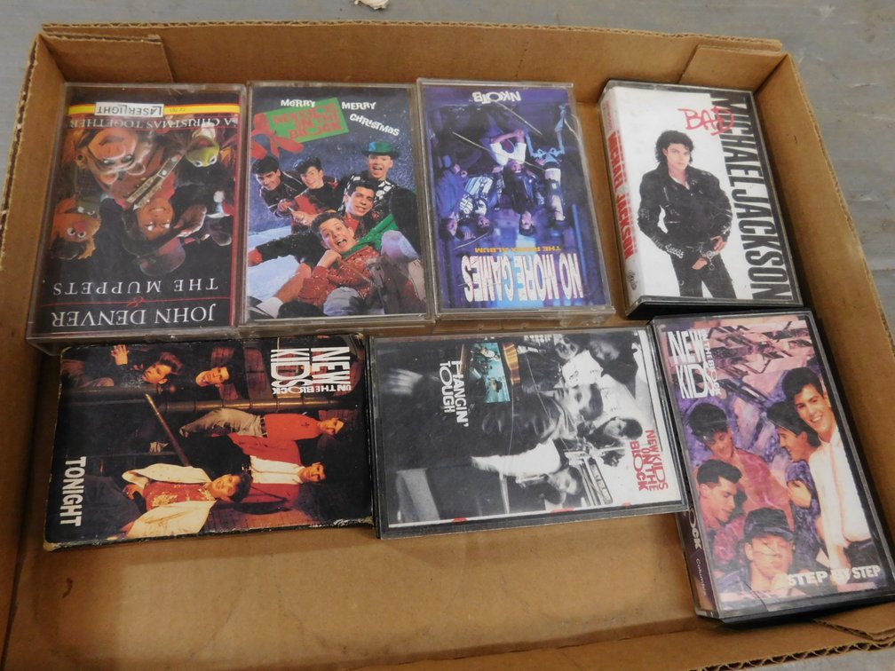 Lot of Assorted Cassette Tapes