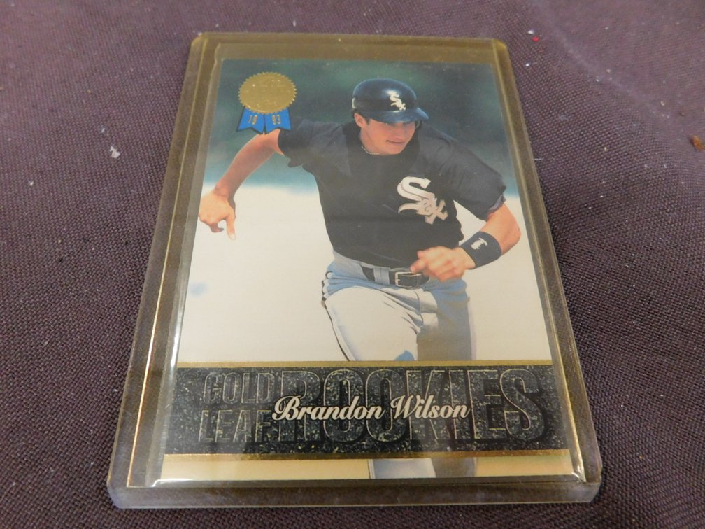 1993 Gold Leaf Rookies Brandon Wilson 5 of 20 Series One
