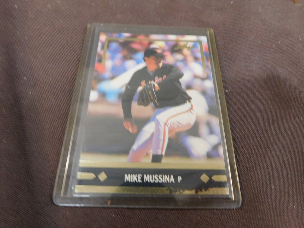1991 Gold Leaf Rookies Mike Mussina Card No. BC12 Series 1