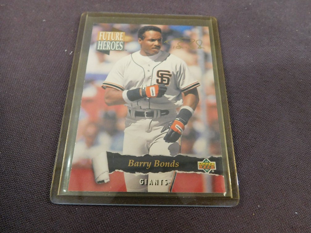 1993 Upper Deck Future Heroes Barry Bonds 56 of 63