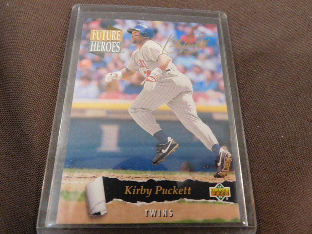 1993 Upper Deck Future Heroes Kirby Puckett 61 of 63