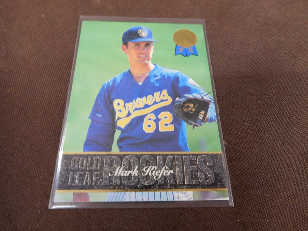 1993 Gold Lead Rookies Mark Kiefer 3 of 20 Series One