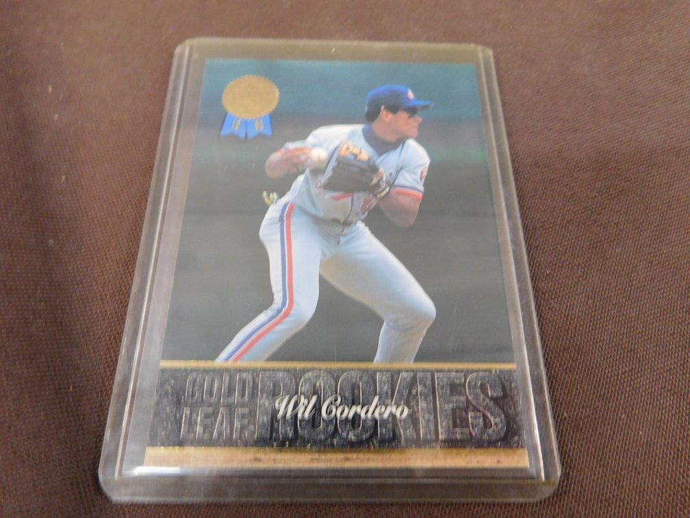 1993 Gold Leaf Rookies Wil Cordero 2 of 20 Series One