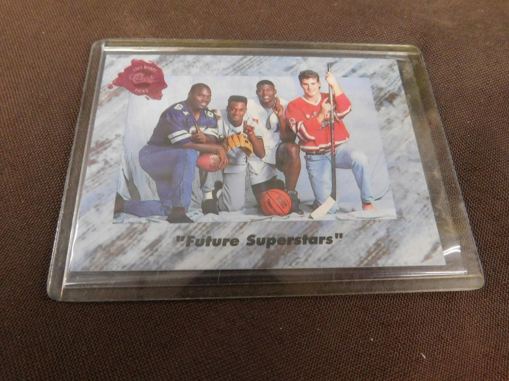 1991 Classic Games "Future Superstars" Card No. 1
