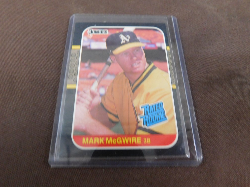 1986 Donruss Mark McGwire Card No. 46