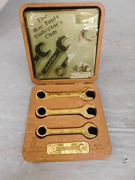 Mac Limited Editon 3  Piece Combination Wrench Set