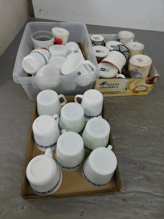 Assortment of Coffee Cups