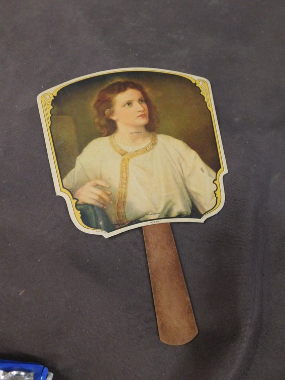 Vintage Phillips Funeral Home Fan