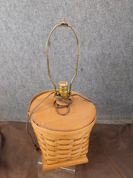 Longaberger Basket Lamp