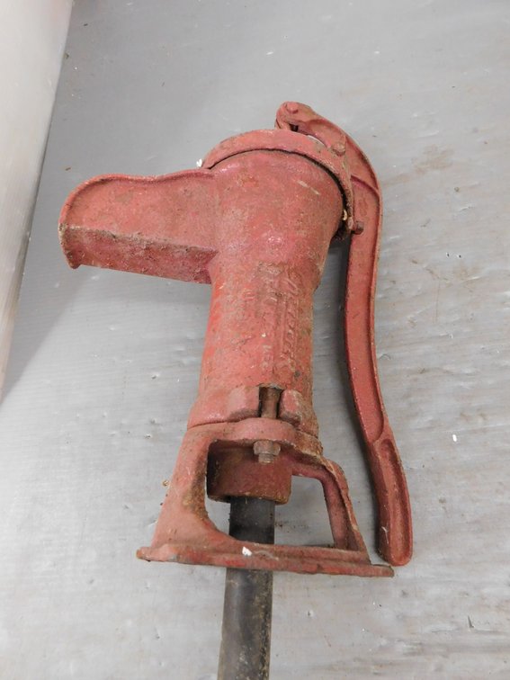 Vintage No. 2 Cast Iron Hand Pitcher Pump