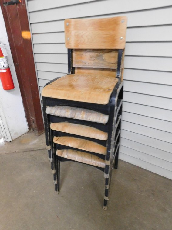 Five Chairs, Some Have Damage