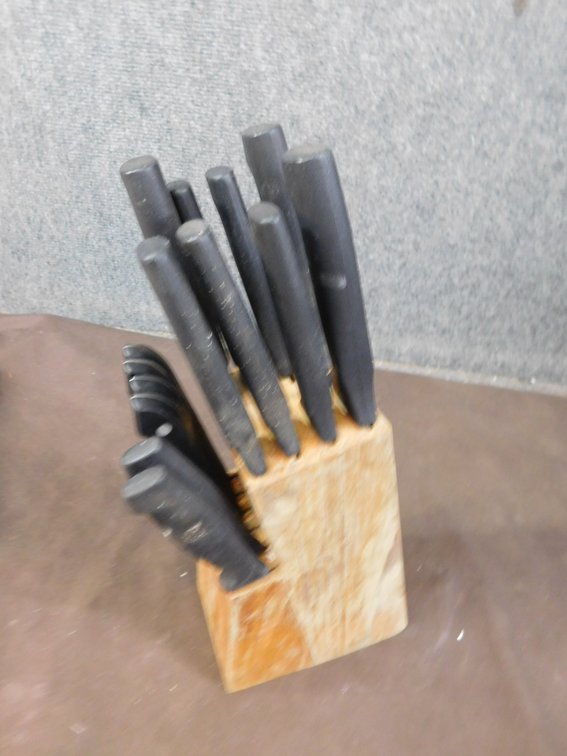 Kitchen Knife Block Set