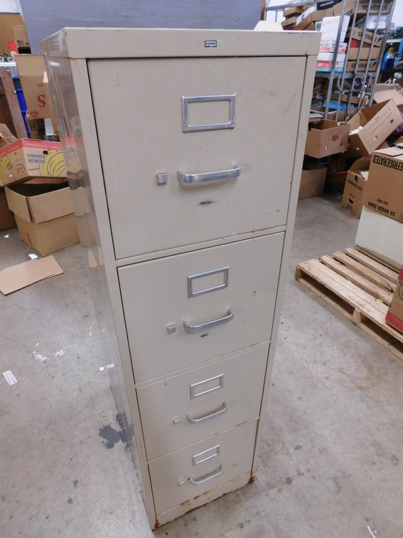 Four Drawer File Cabinet
