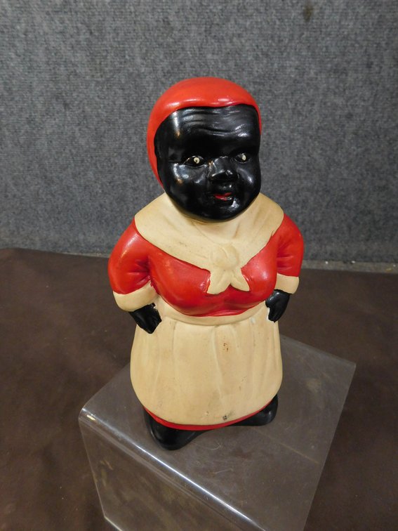 Ceramic Black Americana Coin Bank