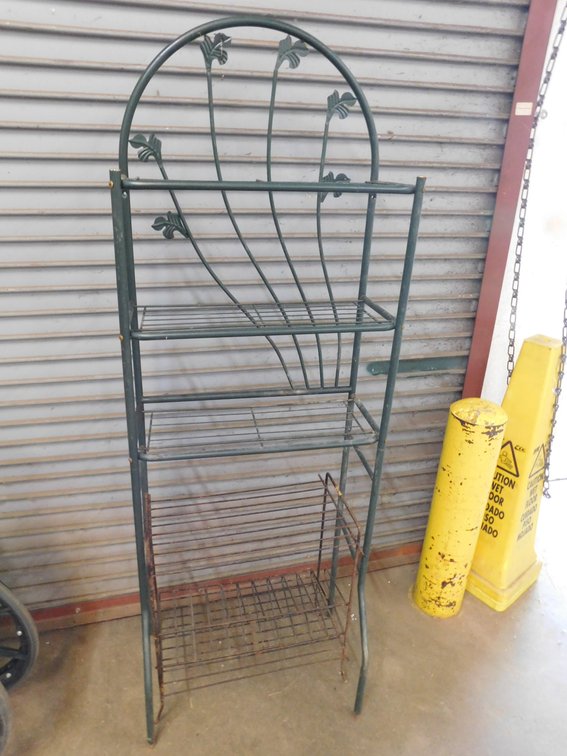 24" x 66" T Over Commode Shelf, Record Shelf