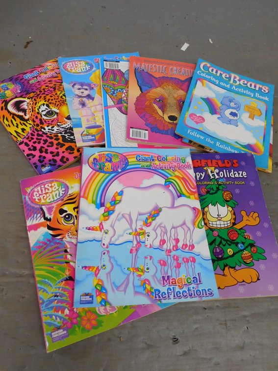 Assorted Coloring Books