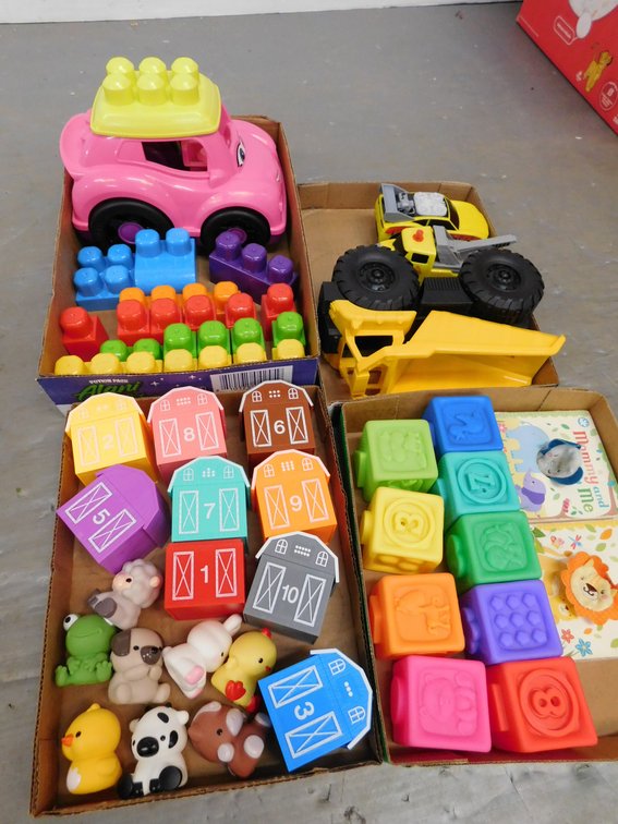 Lot of Assorted Kids Toys