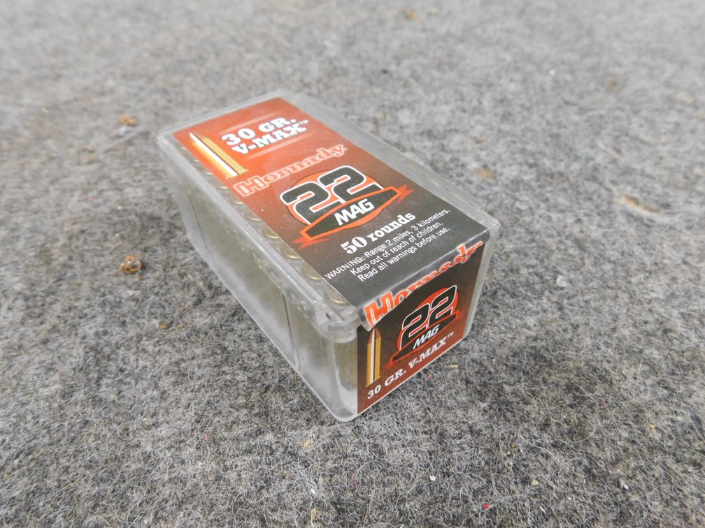 Hornady 22 MAG 30 Gram V-Max 50 Rounds