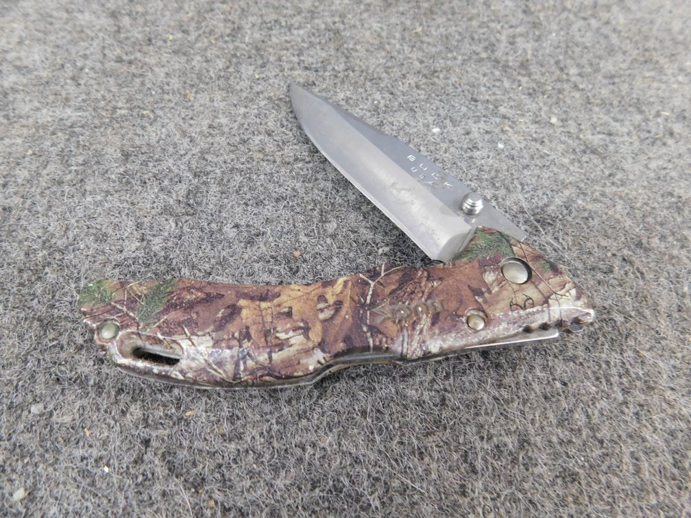 Buck Lock Blade Knife 4 1/2" 