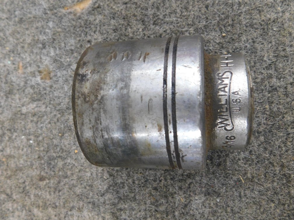 Williams H-1258 1 13/16" Shallow 12 Point Socket