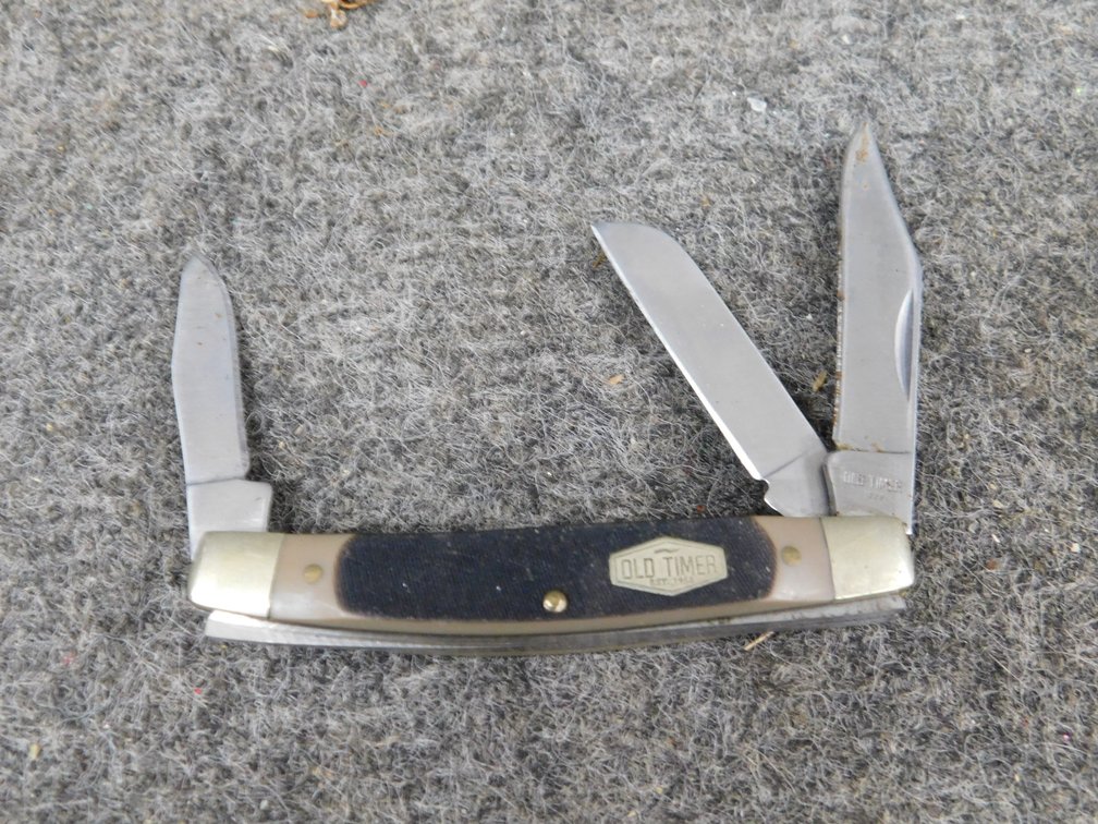 Old Timer Pocket Knife 0722 3 Blade 