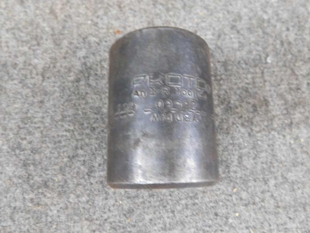 Proto 1 3/8 Socket 09922 Spline Impact 