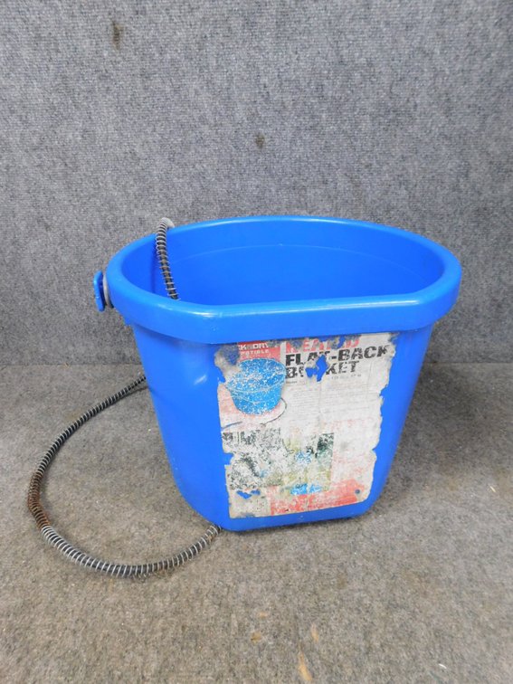 Heated Flat Back Bucket 