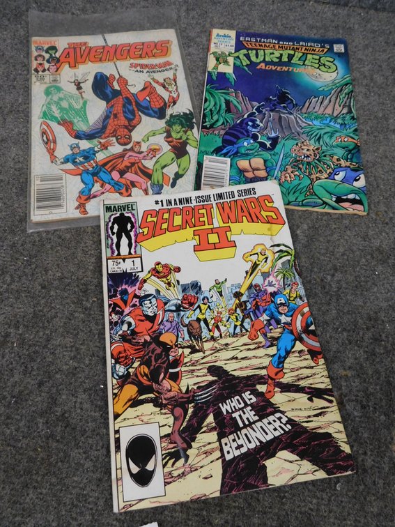 Marvel Comics Secret Wars II  Etc.