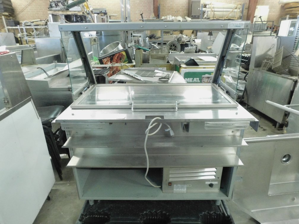 DUKE 48inch Sandwich Prep Cooler w/Day Cover