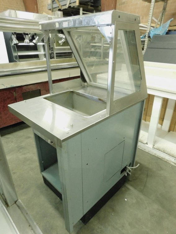 DUKE Single Well Steam Table with Day Cover 