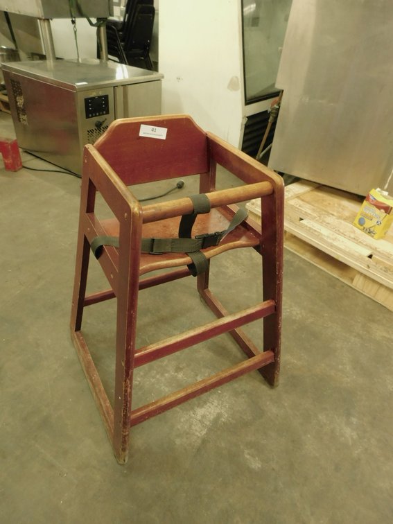 Wooden High Chair 