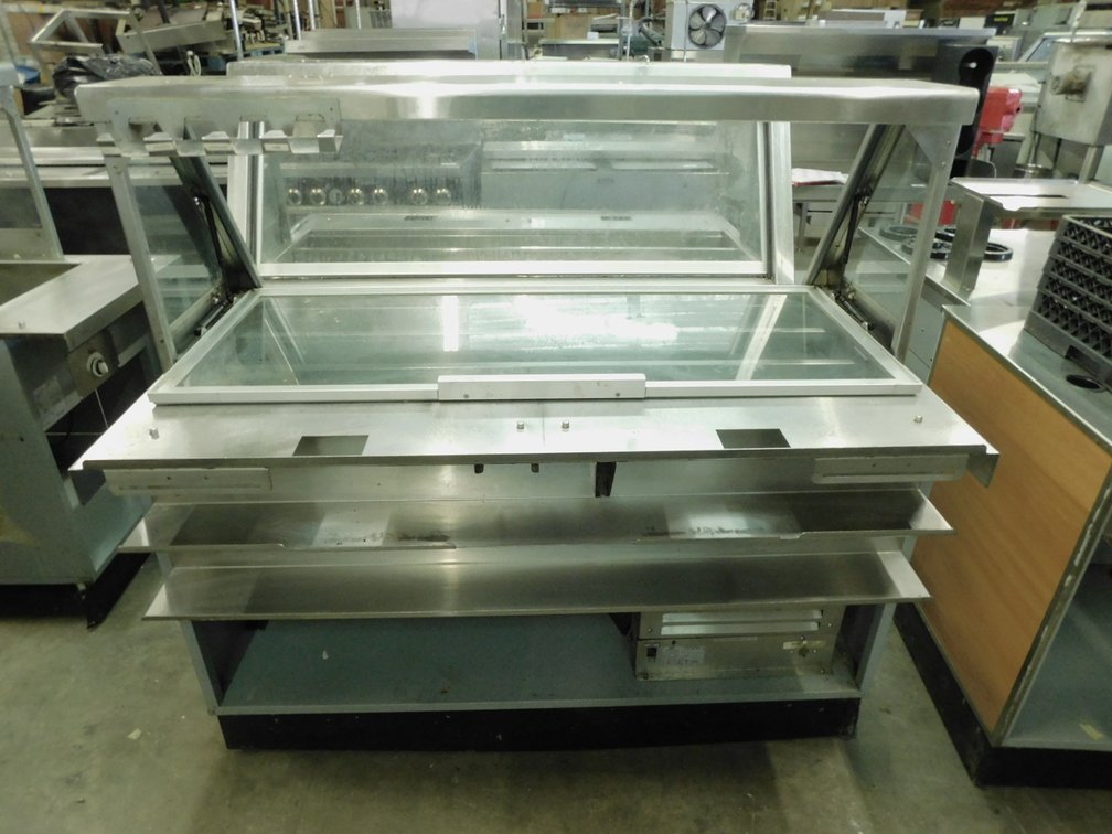 DUKE 60 inch Sandwich Prep Cooler with Day Cover 