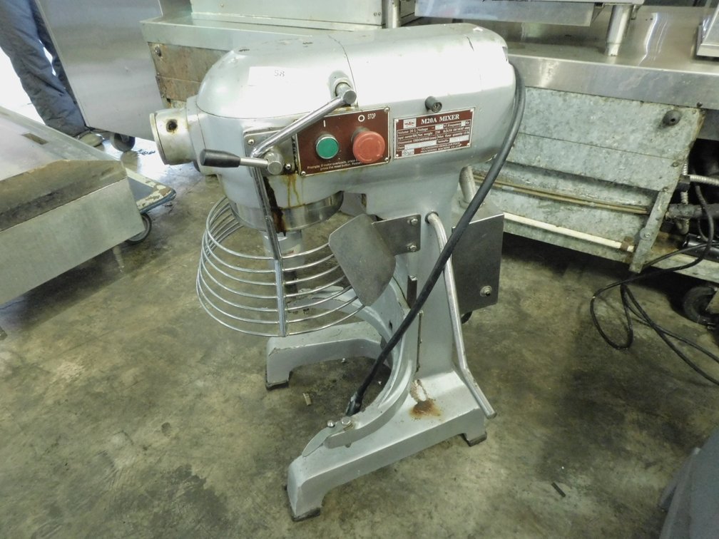 20qt Mixer with Bowl Guard 