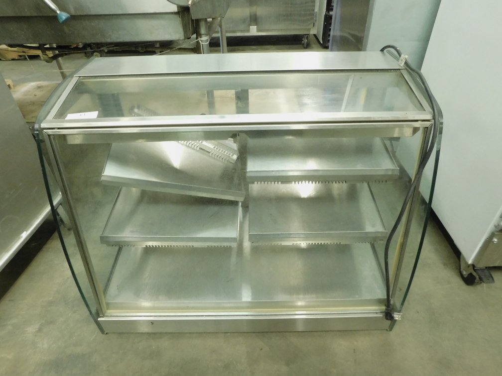 VENDO Countertop Heated Display Case, MISSING DOORS