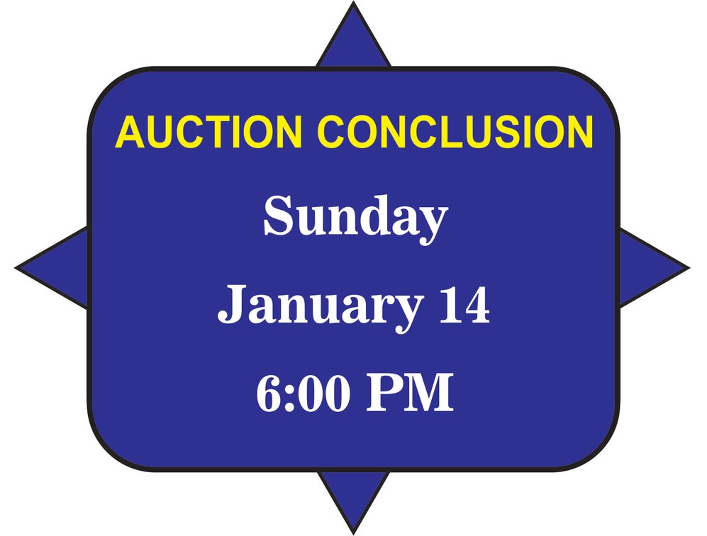 AUCTION CONCLUSION