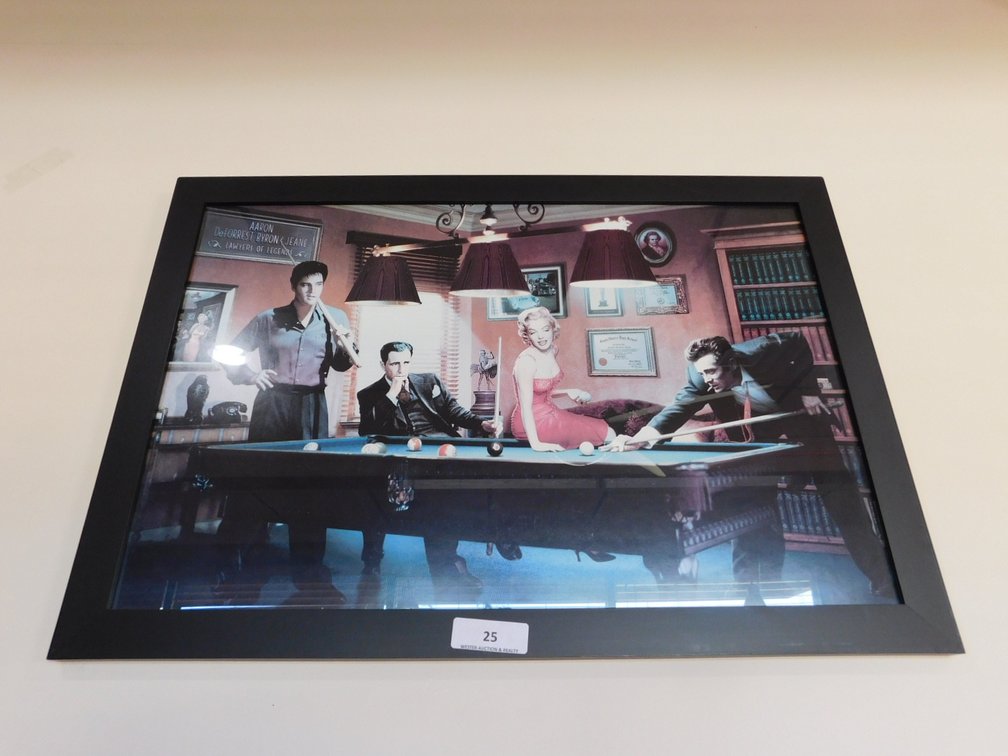 LEGAL ACTION Framed Picture