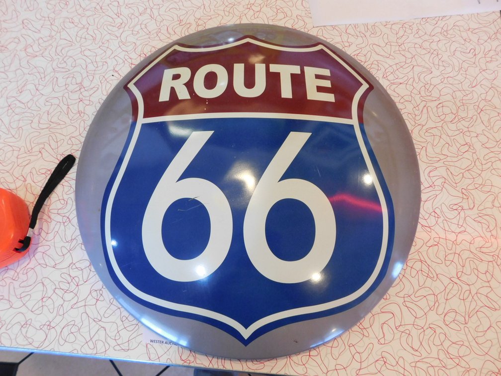 Route  66 Tin Sign