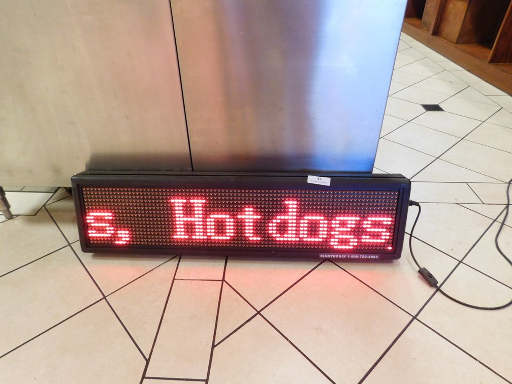 40" Digital Message Board