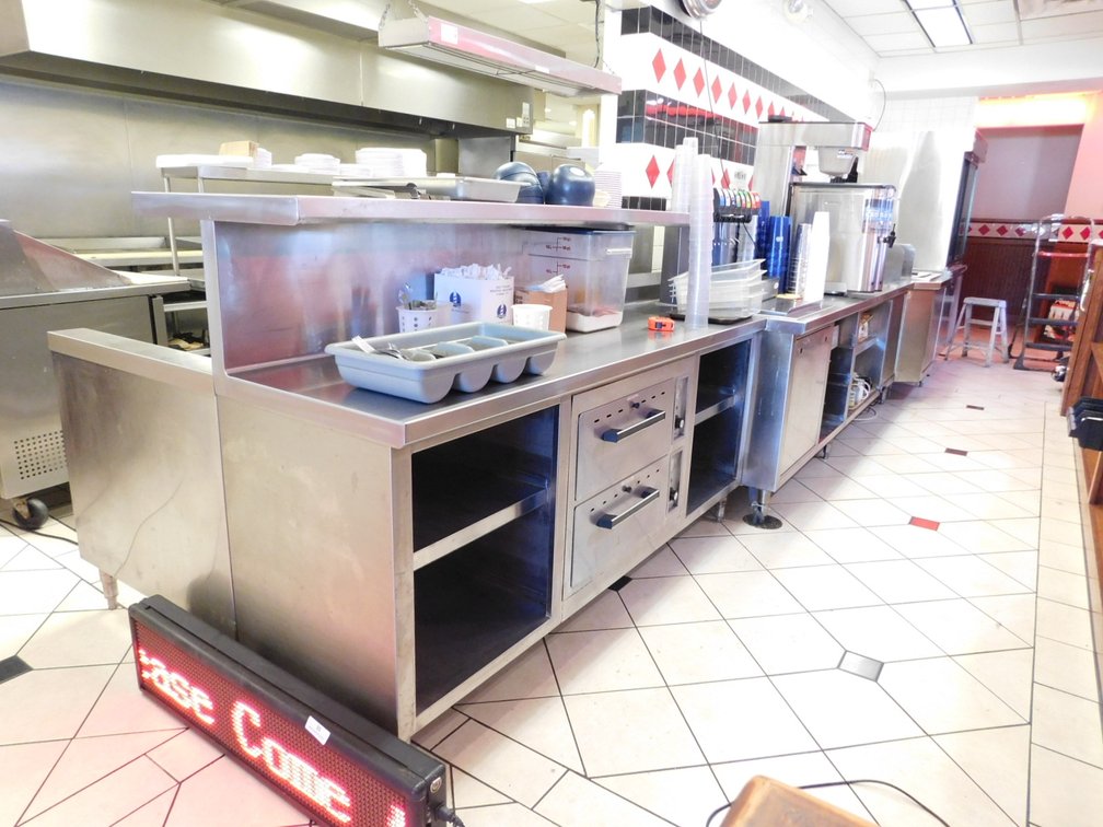 Stainless Waitress Station