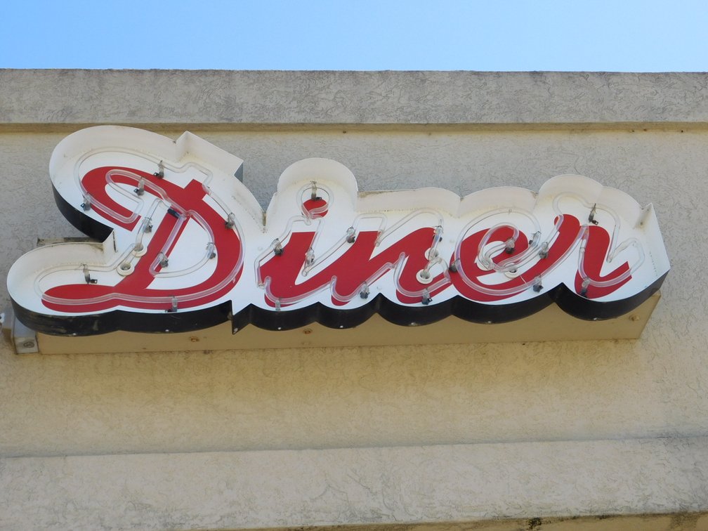 DINER Neon Outdoor Sign