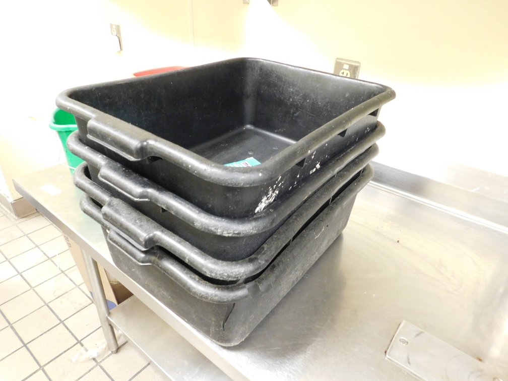 (3) Bus Tubs