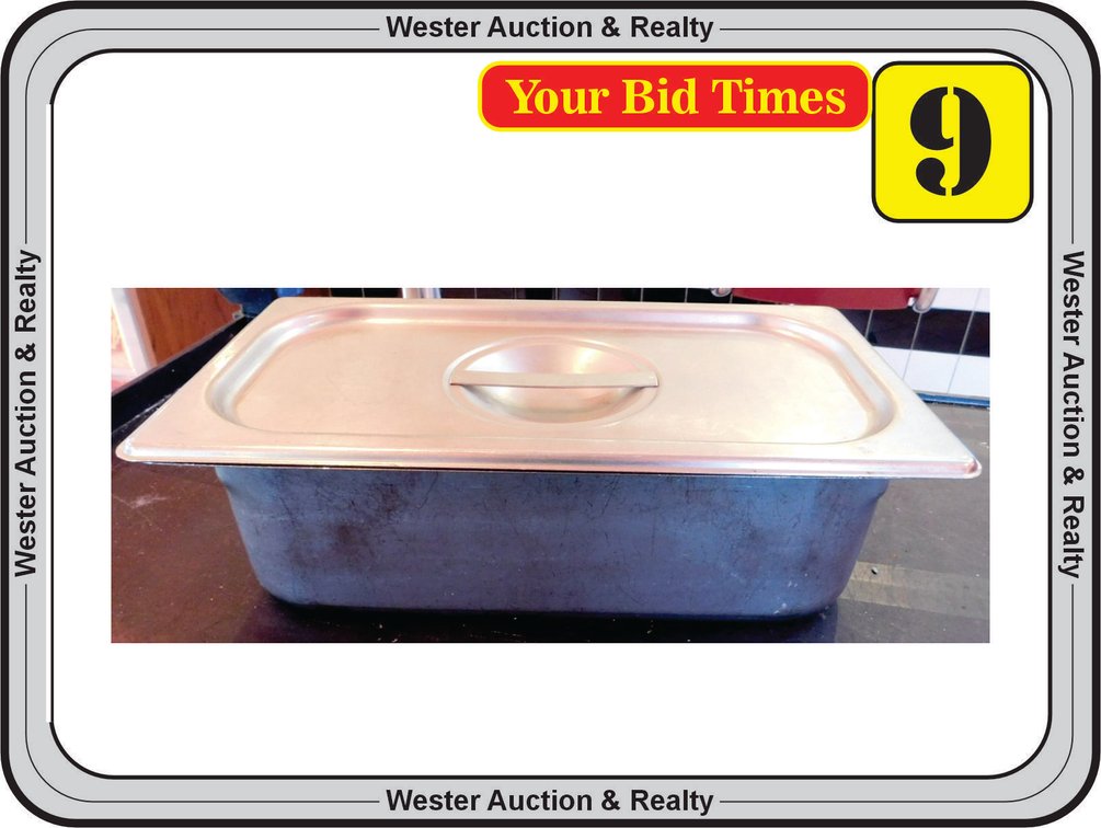 1/3 Hotel Pan 4" Deep with Lid