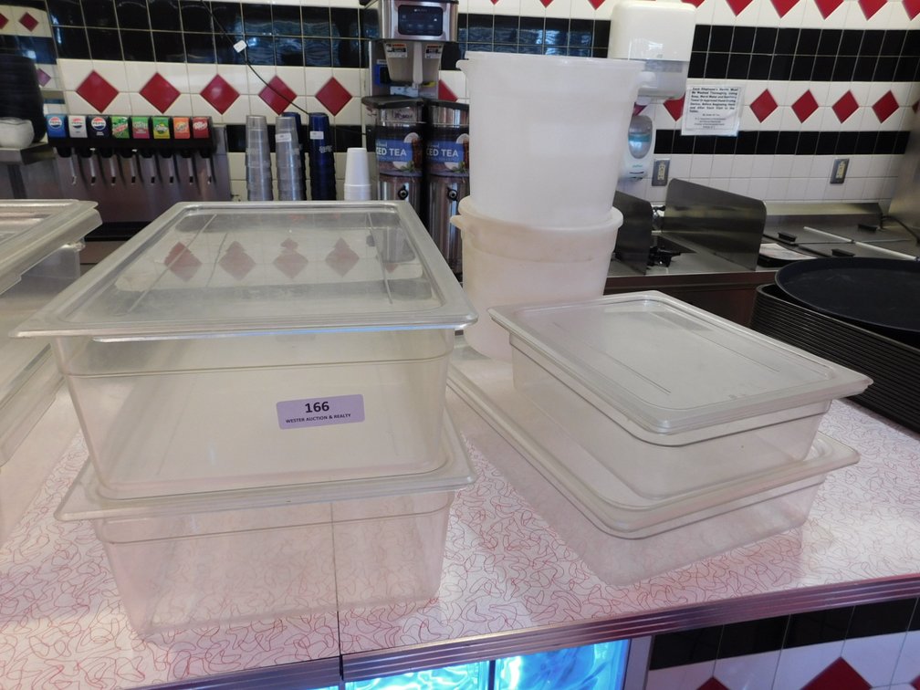 Assorted Food Storage Containers with Lids
