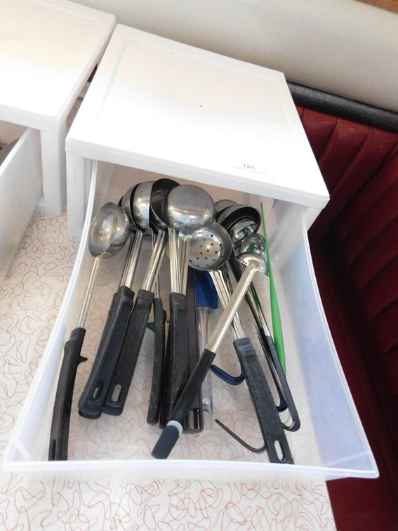 Storage Container with Portion Scoops