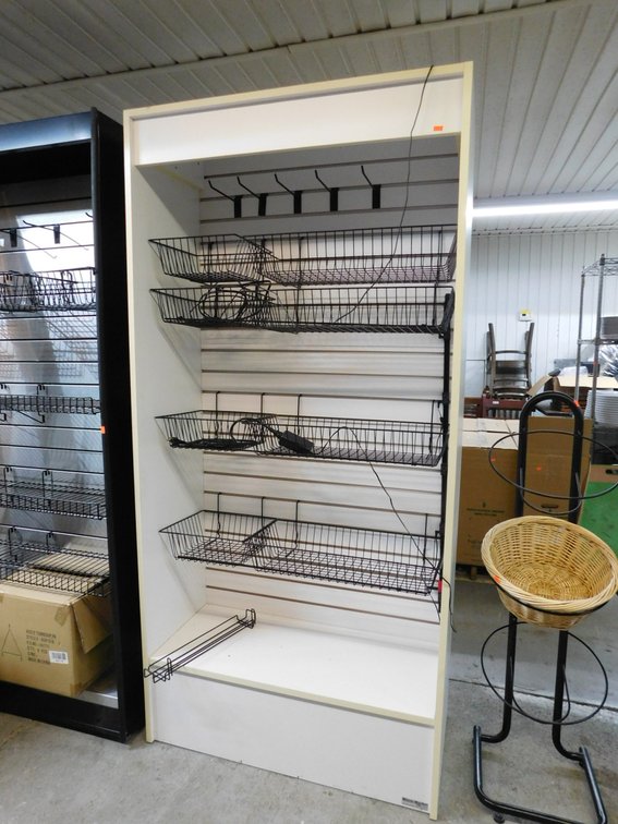 Lighted Merchandise Display Shelf