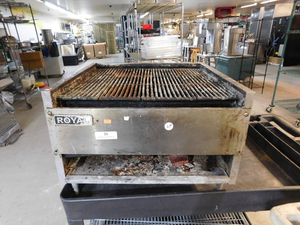 ROYAL 24" LP Char Grill