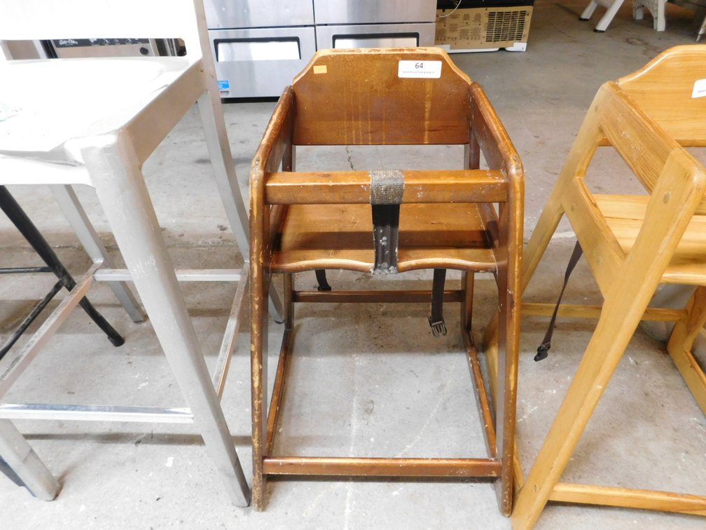 Wooden High Chair