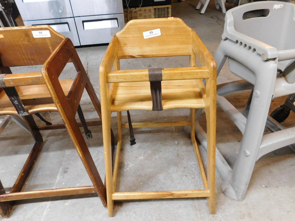 Wooden High Chair