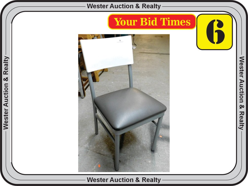 Metal Framed Dining Chair