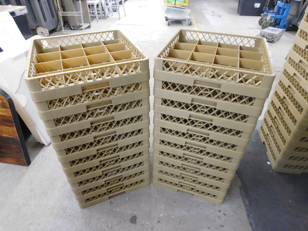 (20) NEW Shallow Glass Racks